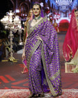 Banafsha Ombré Saree Set