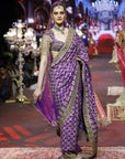 Banafsha Ombré Saree Set