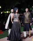 Amer Waiscoat Lehenga Set