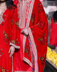 Surkh Laal Dushala Kurta set