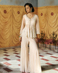 Pearlume Jacket Jurta and Flare Pant Set