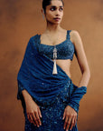Oceanelle Drape Saree