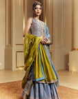 Waistcoat Lehenga Set