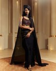 Drape Skirt Set