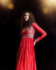 Surkh Laal Anarkal Koti set