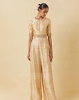 Buttercup Banarasi Silk Jumpsuit