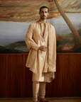 Buttercup Kurta With Dushala & Churidar
