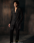 Black Swarosvki Kurta