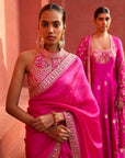 Classic Embroidered Saree Set
