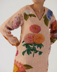 Vintage Garden Short Dress