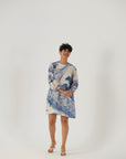Morni Linen Short Dress