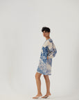 Morni Linen Short Dress