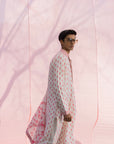 Booti Print Dushalla Kurta Set