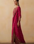 Hot Pink Kaftan Dress