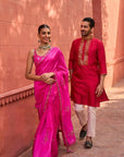Classic Gulaabi Saree