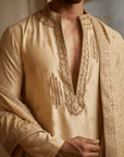 Buttercup Kurta With Dushala & Churidar