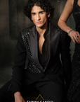 Black Patra Work Jacket