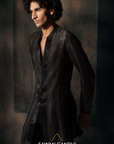 Black Swarosvki Kurta