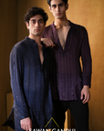 Blue Cutdana Kurta