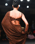 Mocha Noor Saree