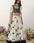 Ivory Lehenga Set
