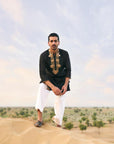 Classic Black Kurta Set