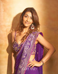 Golconda Yamini Saree Set - Ready to Ship