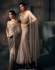 Ivory Fishcut Lehenga