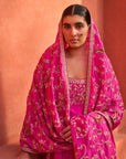 Classic Embroidered Anarkali Set