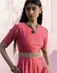 Kasundi Banarasi Silk Jump Suit