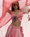 Printed Lehenga Set