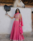 Banarasi Chanderi Silk Lehenga