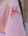Masoom Gulaabi Saree