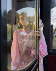 Masoom Gulabi Saree Set