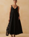Black Jacket With Anarkali Set