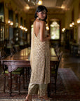 Sage Green Sequin Pant Set