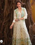 Aditi Rao Hydari In Amara Jacket Set With Flared Pants - Ready to Ship