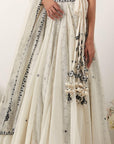 Ivory Mirror & Resham Lehenga Set