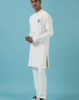 Ivory Bead Magic Kurta