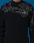 Metallic Waves Kurta