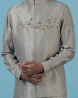 Sage Jungle Nehru Jacket