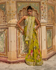 Ruh Printed Saree Set