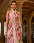 Ruh Printed Saree Set