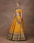 Amber Yellow Lehenga Set