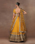 Amber Yellow Lehenga Set