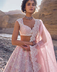Palm Tree Lehenga Set