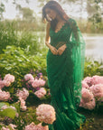 Athena Ruffle Saree Set