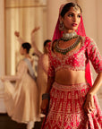 Rawsilk Bouquet Lehenga Set