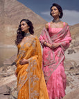 Inayat Saree Set - Pink