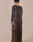 Zebra Print Kaftan